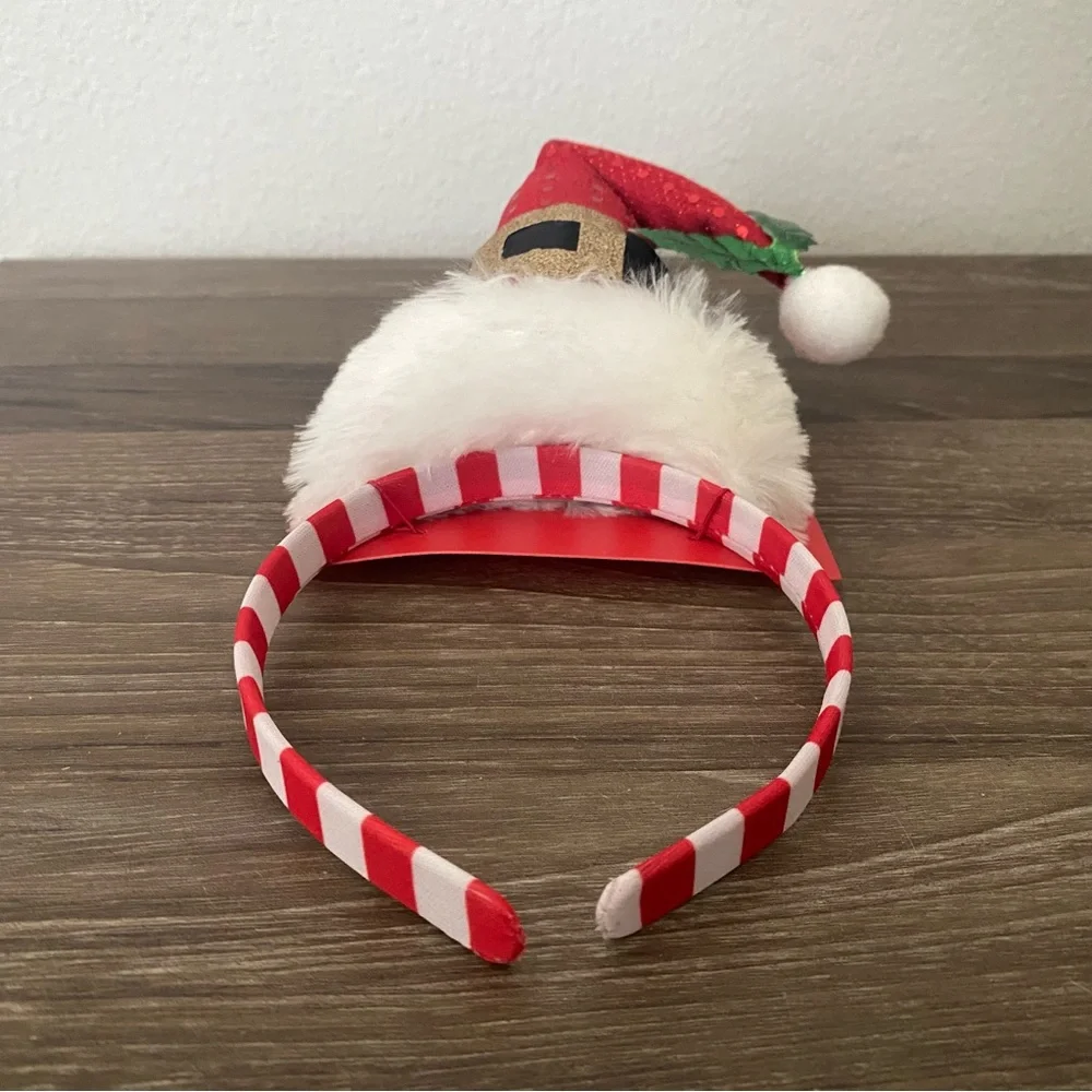 Kohls Celebrate Together Womens Santa‎ Hat Headband One Size Red White